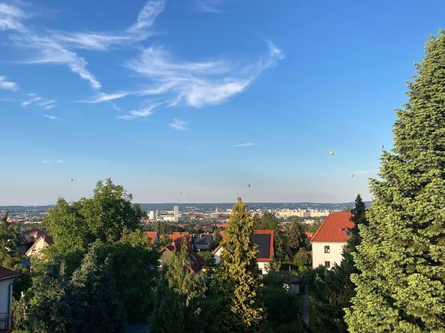 Apartment Mit Ausblick Im Dresdner Suedwesten Дрезден Экстерьер фото